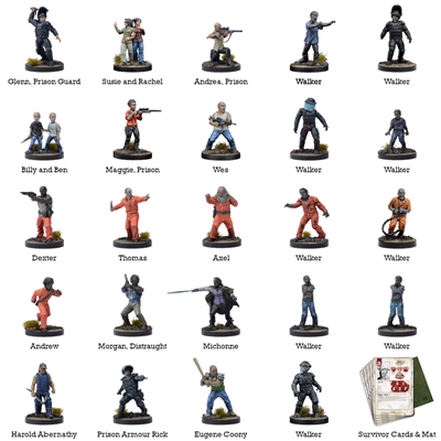 The Walking Dead - The Safety Behind Bars Boxed Set Mantic Games