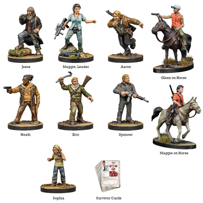 The Walking Dead - The Hilltop Collection Mantic Games