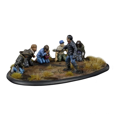 The Walking Dead - Diorama Exclusive - Eeny Meeny Miny Mo Mantic Games