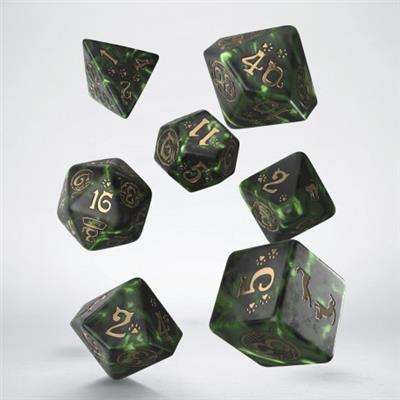 CATS Dice Set: Pixel – Spel Dice med Kattmotiv Q-Workshop