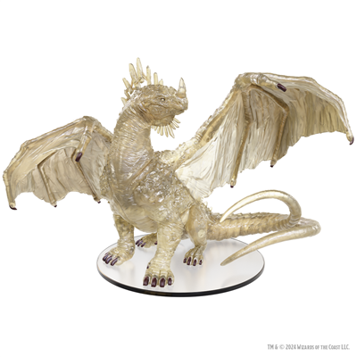 D&D Icons of the Realms: Adult Crystal Dragon Miniature WizKids/NECA
