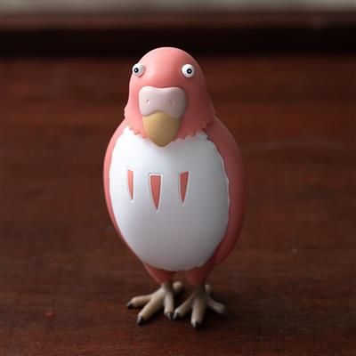 Bobble Head Figur Röd Parakit The Boy and the Heron Semic