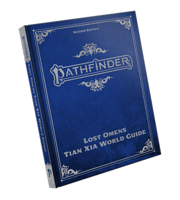 Pathfinder Lost Omens Tian Xia World Guide Special Edition Paizo Publishing