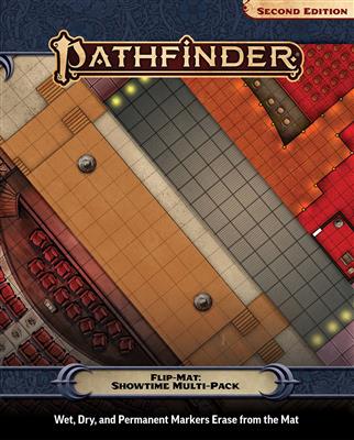 Pathfinder Flip-Mat: Showtime Multi-Pack Paizo Publishing