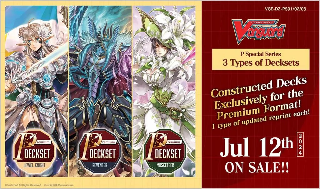 Cardfight!! Vanguard Special Series - Premium Deckset Musketeer - EN Bushiroad