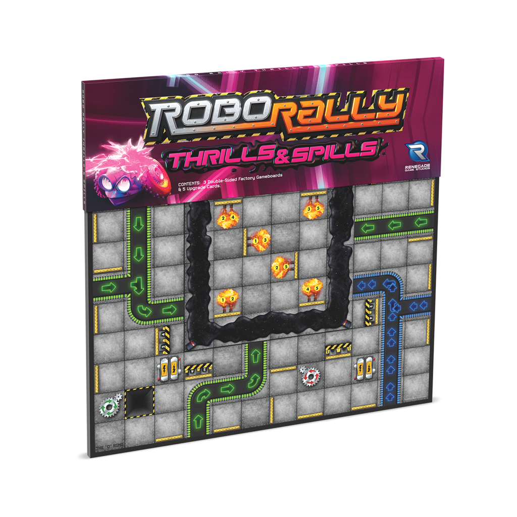 Robo Rally: Thrills & Spills Expansion Renegade Game Studios