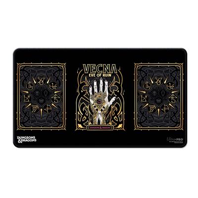 UP - Vecna Eve of Ruin Svart Stitched Playmat för Dungeons & Dragons Ultra Pro