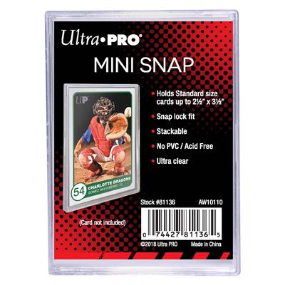 UP - Mini Snap Card Holder Ultra Pro