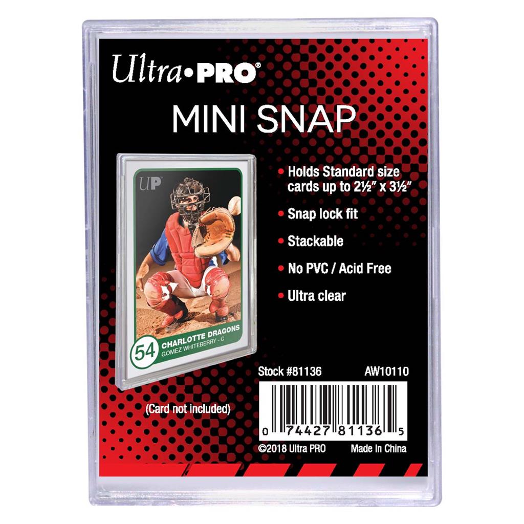 UP - Mini Snap Card Holder Ultra Pro