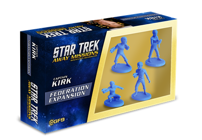 Classic Federation Away Team 1: Kirk, Spock, Bones, Chekov Gale Force Nine
