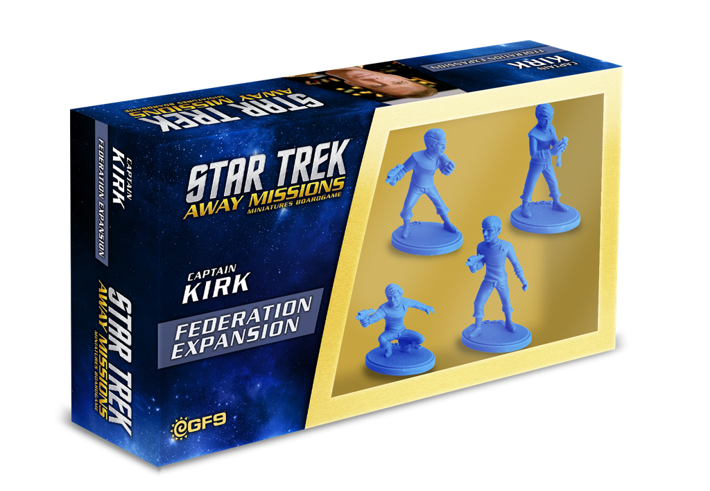 Classic Federation Away Team 1: Kirk, Spock, Bones, Chekov Gale Force Nine