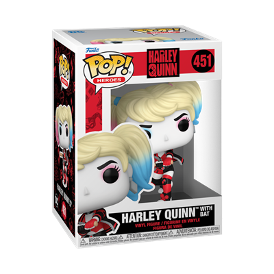 Funko POP Heroes: DC - Harley w/Bat Funko