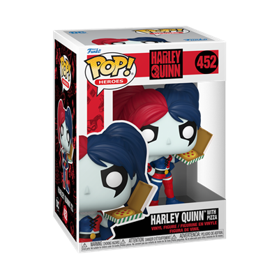 Funko POP Heroes: DC - Harley Quinn med Pizza Funko