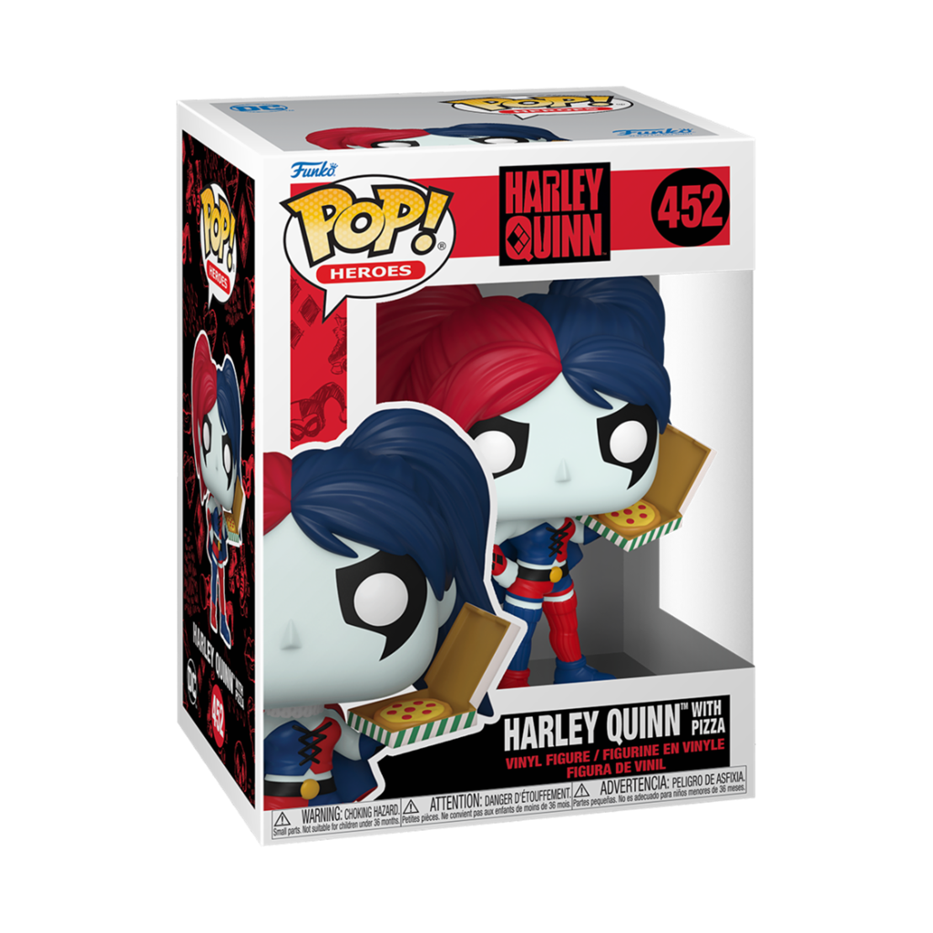 Funko POP Heroes: DC - Harley Quinn med Pizza Funko