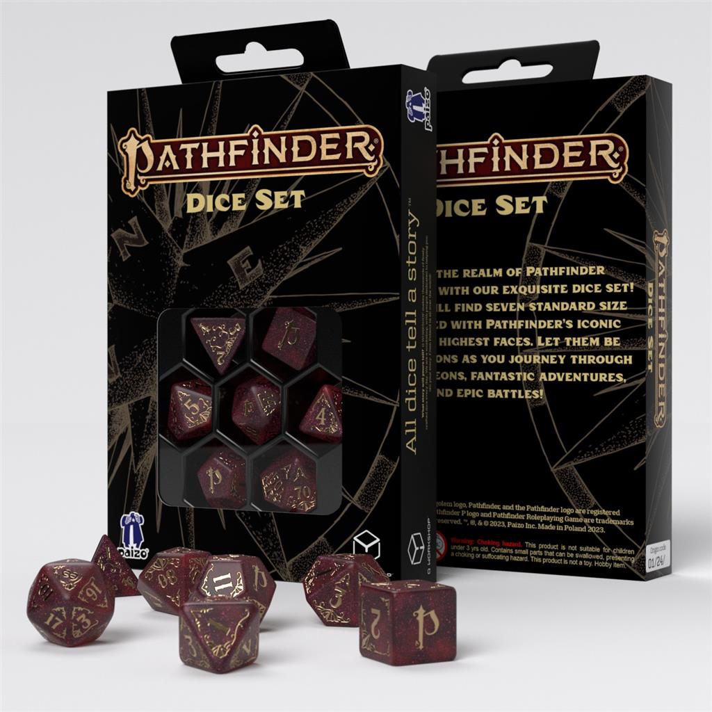 Pathfinder Dice Set: Avistan Q-Workshop