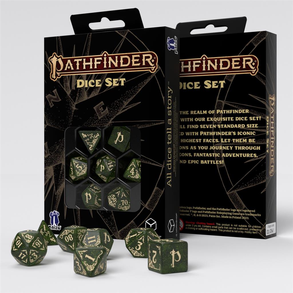 Pathfinder Dice Set: Arcadia Q-Workshop