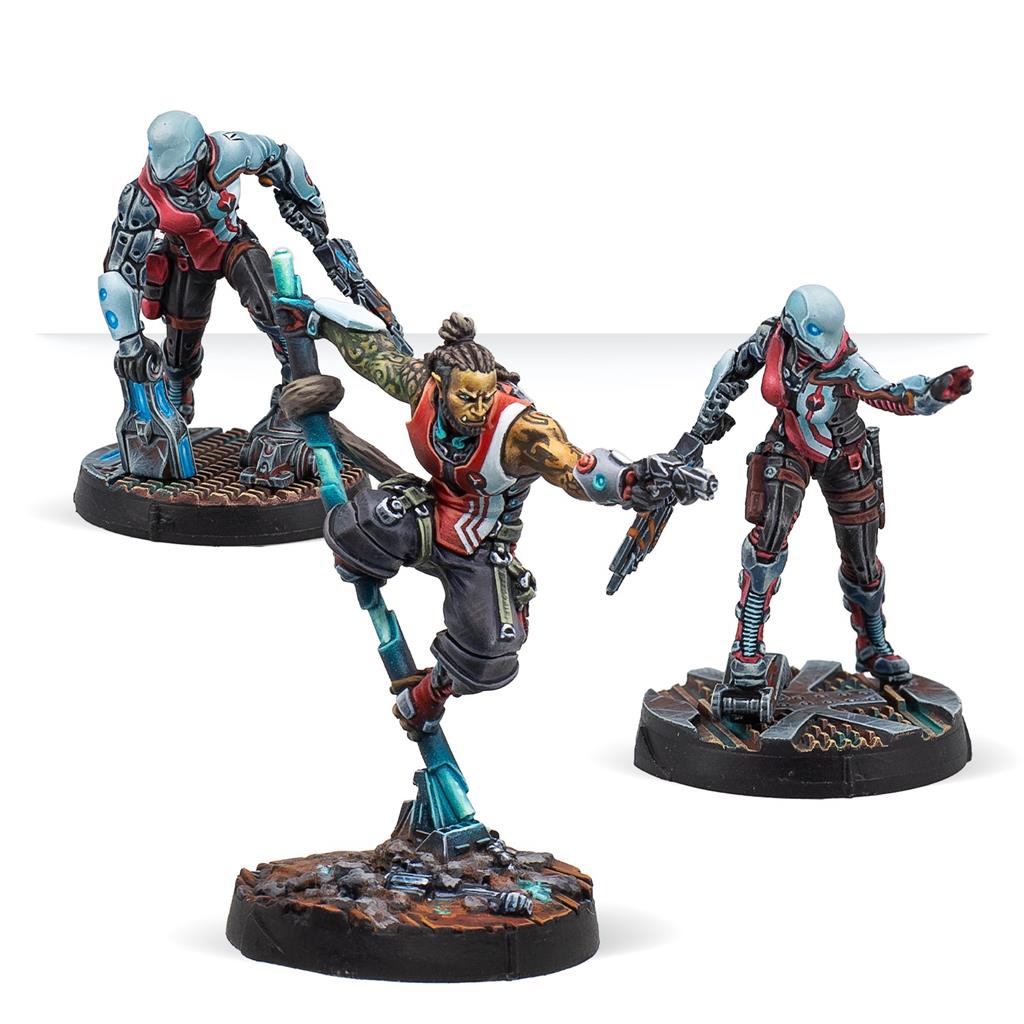 Infinity: Zeros - Bakunin Scout Units Corvus Belli