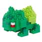 Nanoblock Pokemon - Bulbasaur Byggsats Bandai