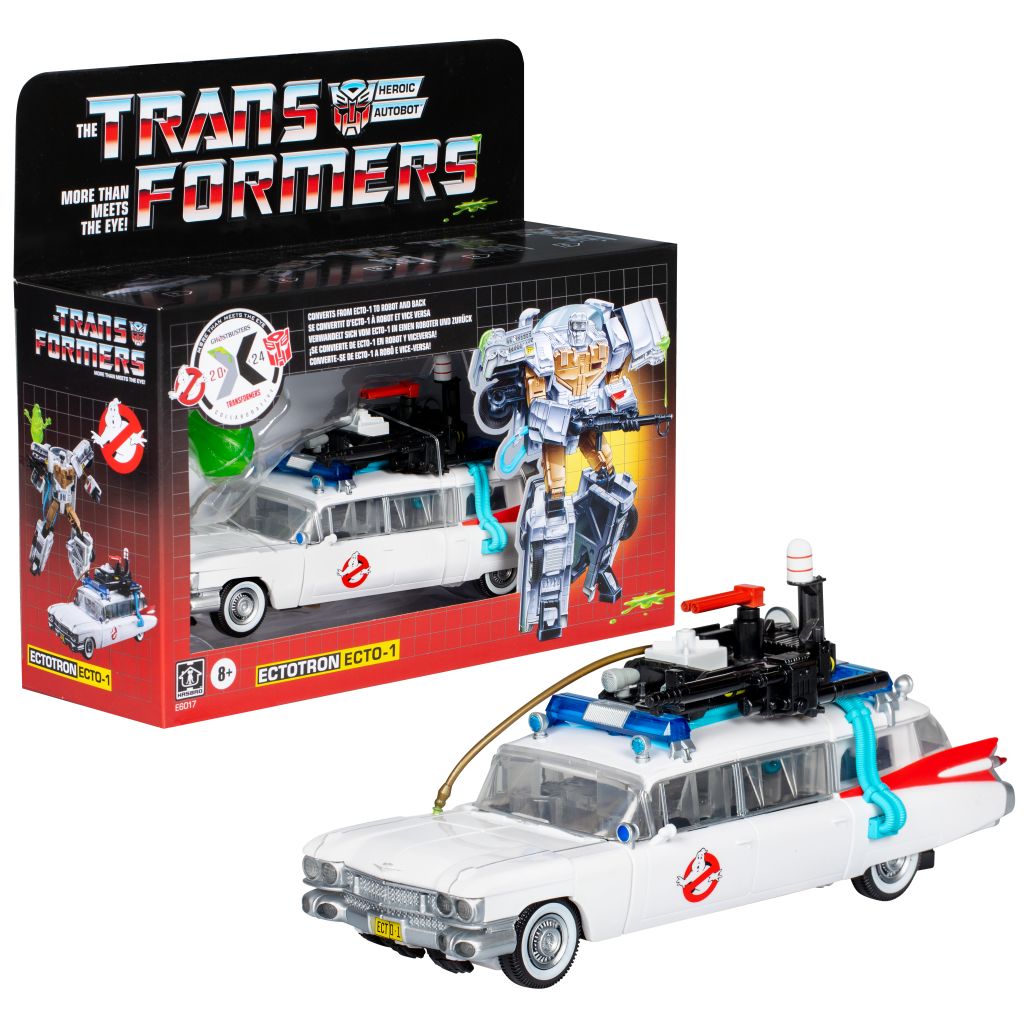Transformers Collaborative: Ghostbusters Mash-Up Ecto-1 Ectotron Hasbro
