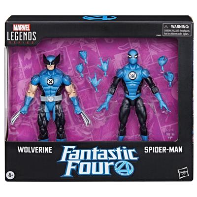 Marvel Legends Series Wolverine och Spider-Man 2-pack Hasbro