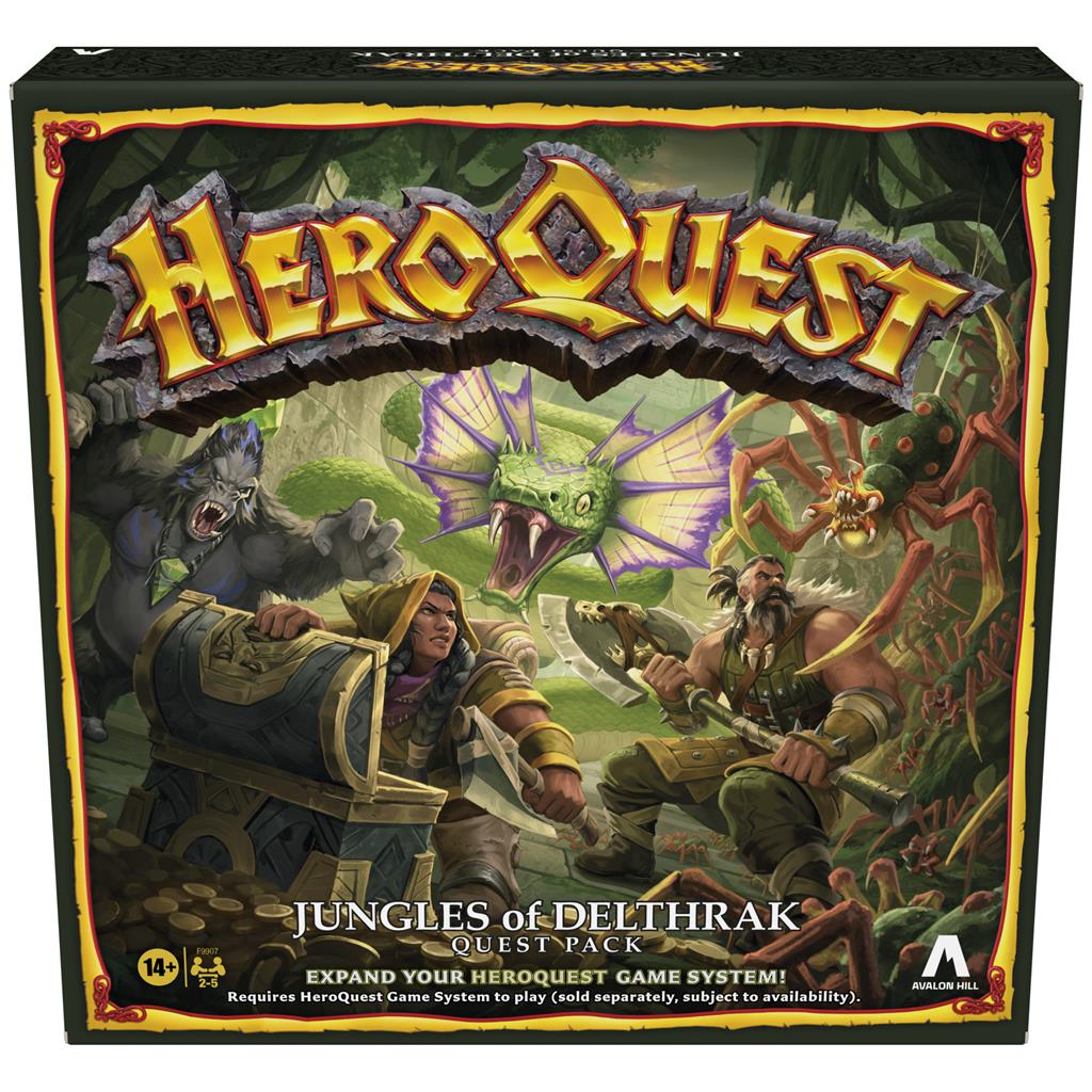 HeroQuest Jungles of Delthrak Quest Pack - Äventyr Hasbro