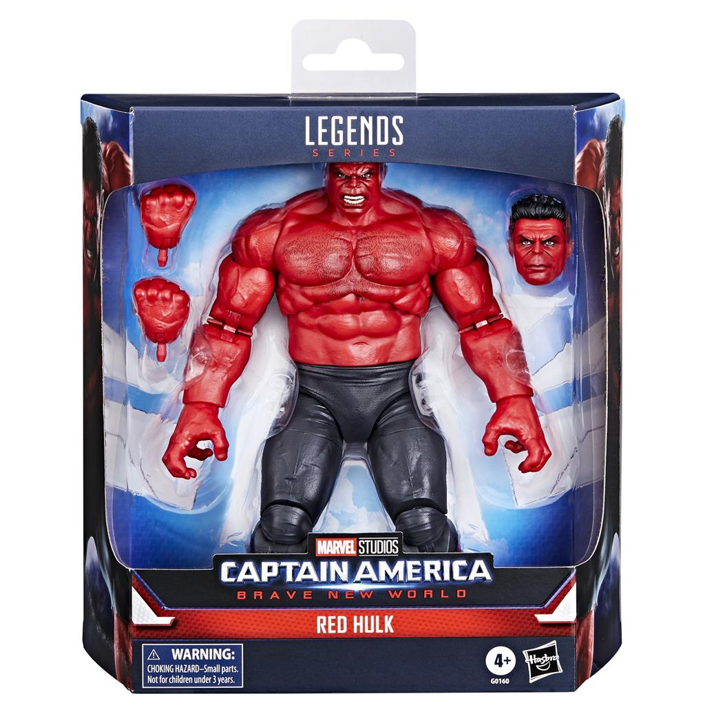 Marvel Legends Series Red Hulk 6-inch Collectible Figure Hasbro