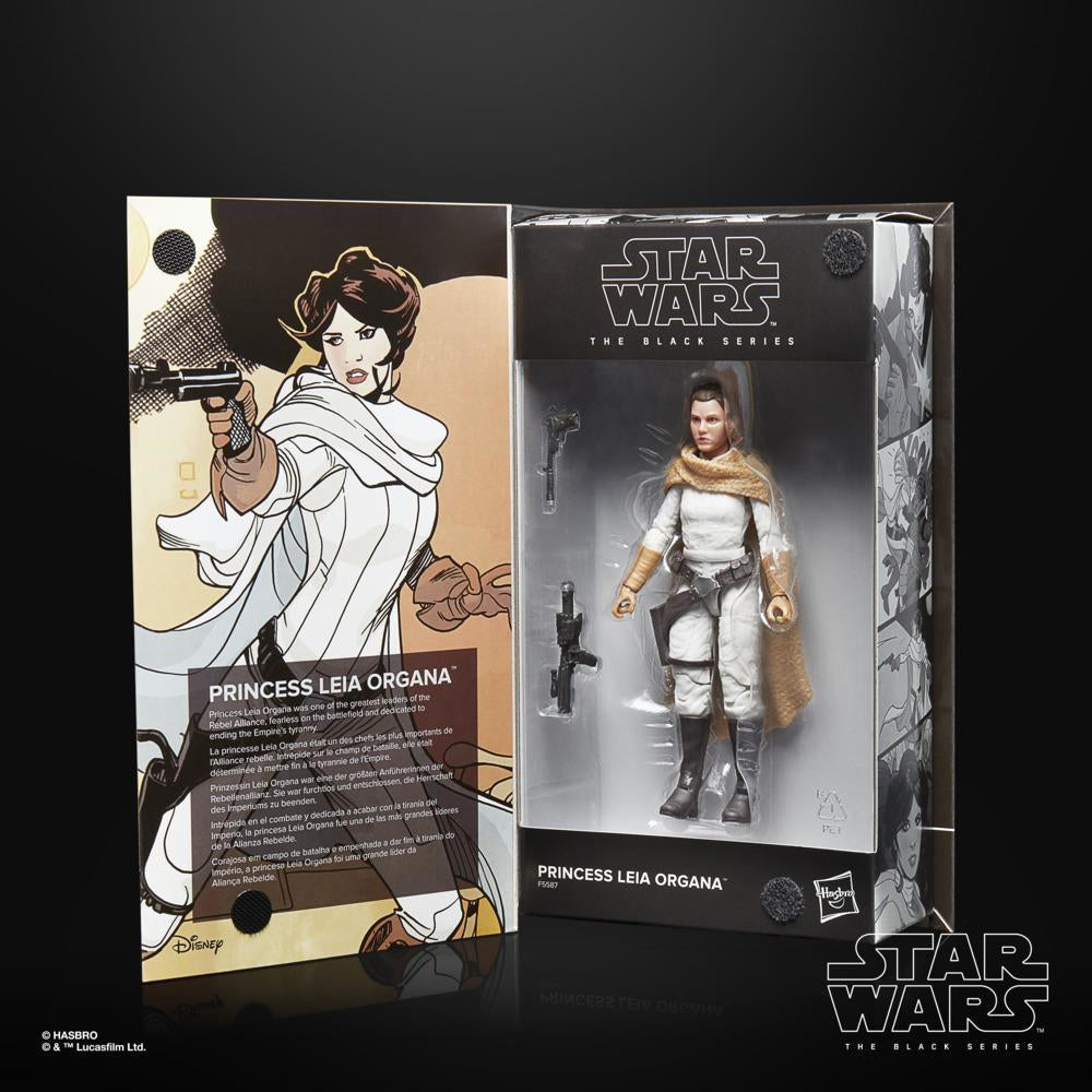 Star Wars Black Series 6" Action Figur Princess Leia Organa Grant & Bowman