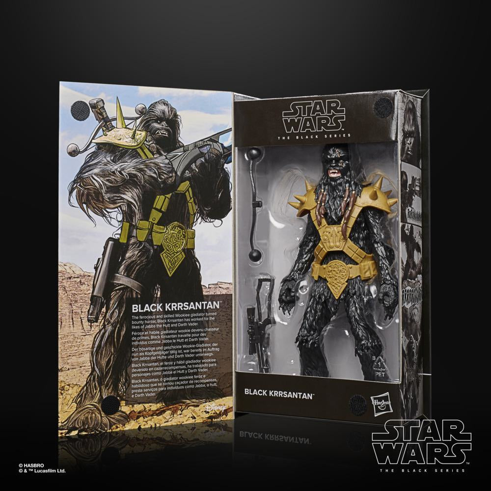 Star Wars Black Series 6" Action Fig Black Krrsantan Grant & Bowman
