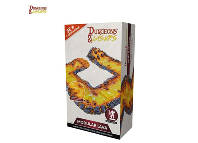 Dungeons & Lasers - Modular Lava Archon Studio