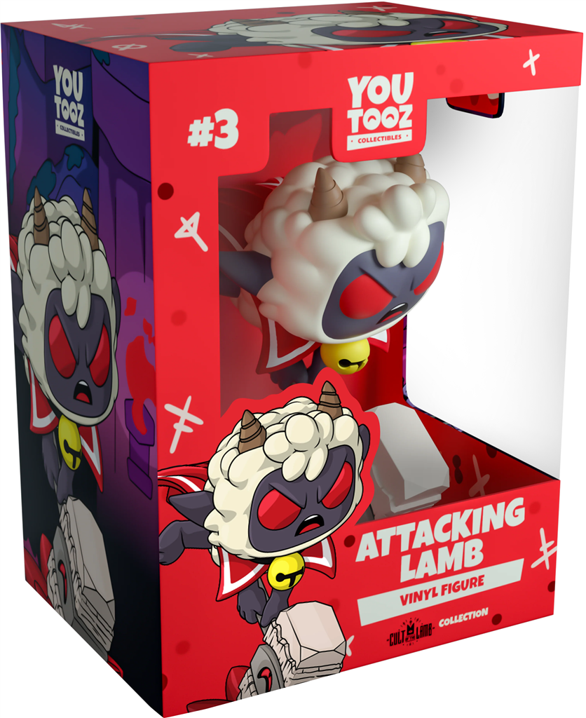 Youtooz: Cult of The Lamb - Attacking Lamb Figur Youtooz