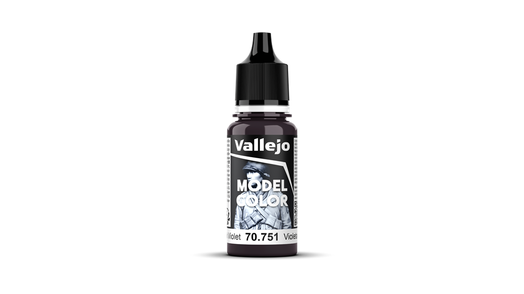 Vallejo Model Color Matt 054 Black Violet 18 ml Vallejo