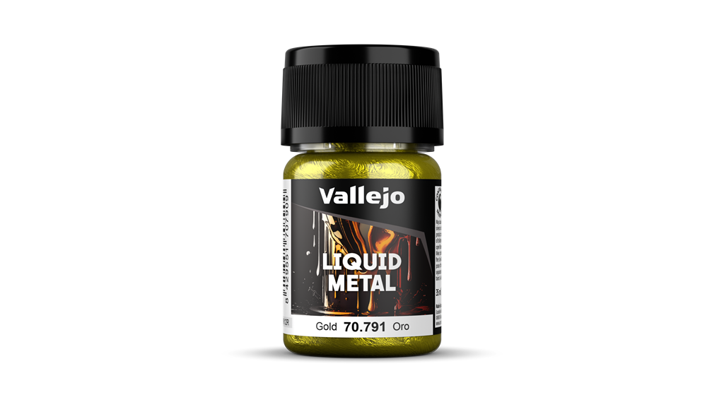 Vallejo - Liquid Gold / Alkoholfärger Metallic - Guld 35 ml Vallejo