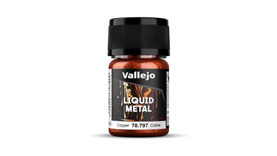 Vallejo Liquid Gold - Alkoholbaserade metallfärger - Koppar 35 ml Vallejo