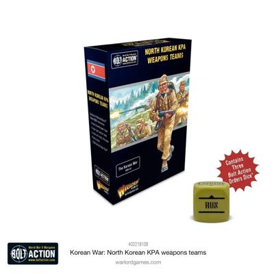Bolt Action - Koreakriget: Nordkoreanska KPA Vapenteam - EN Warlord Games