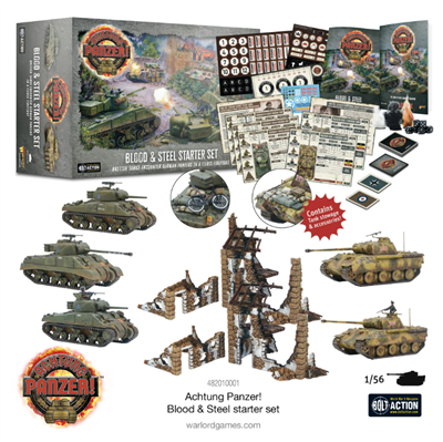 Achtung Panzer! Blood & Steel Starter Set Warlord Games