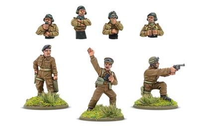 Achtung Panzer! British Army Tank Crew Warlord Games