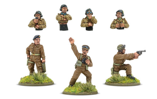 Achtung Panzer! British Army Tank Crew Warlord Games