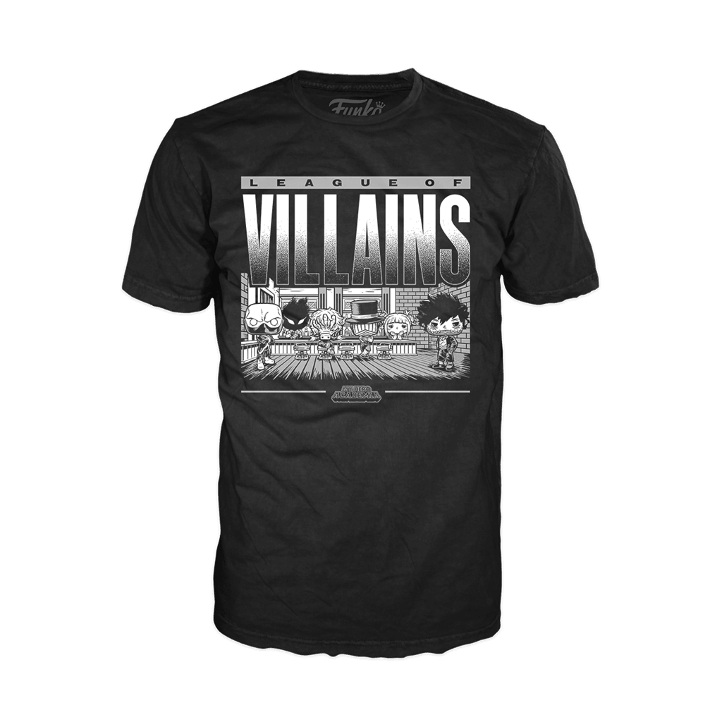 Funko POP Tee: MHA - Villains Group Funko