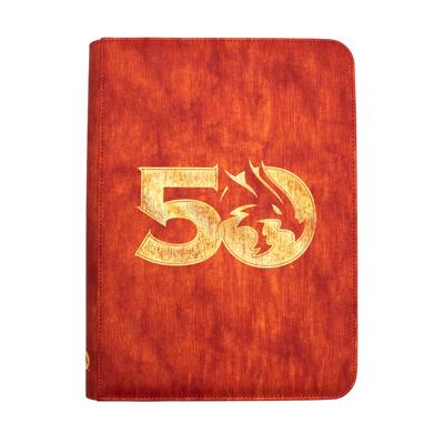 UP - 50-årsjubileum Bok Folio för Dungeons & Dragons Ultra Pro