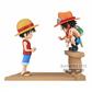 ONE PIECE WORLD COLLECTABLE Figur: Luffy & Ace Bandai