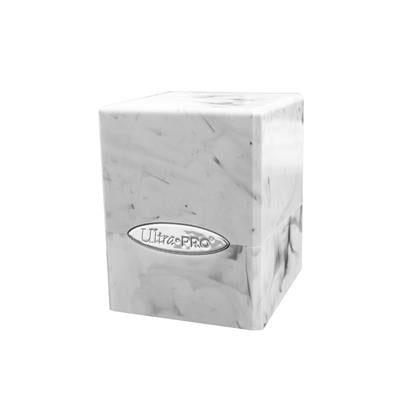 Marble Satin Cube - Vit/Svart Ultra Pro