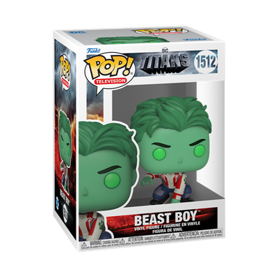 Funko POP TV: Titans S1 - Beast Boy Figur Funko