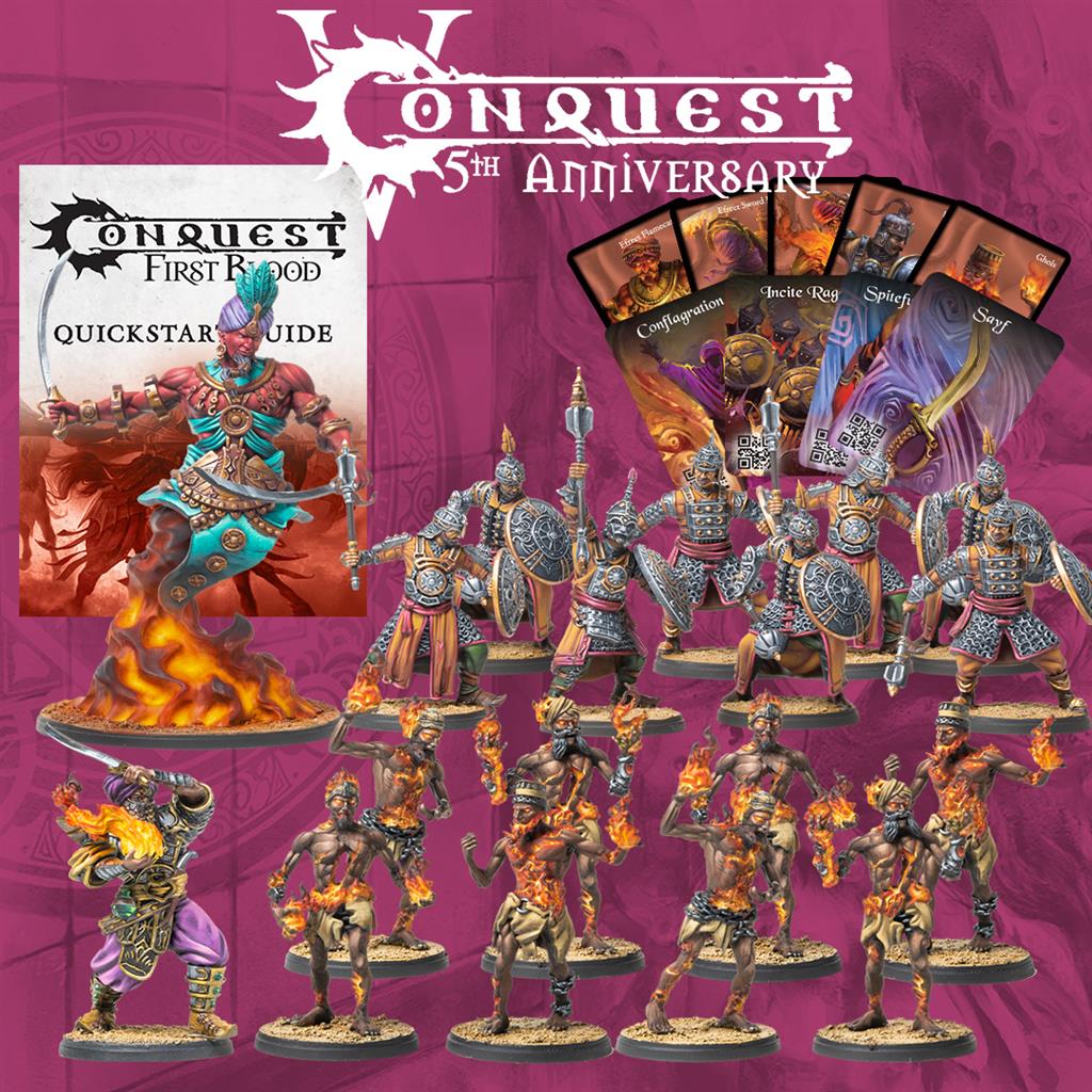 Conquest - Sorcerer Kings: First Blood Warband - EN Para Bellum Games