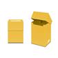 UP - Deck Box Solid - Yellow Ultra Pro