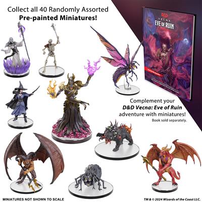 D&D Icons of the Realms: Vecna: Eve of Ruin - 8 ct. Booster Brick (Set 32)