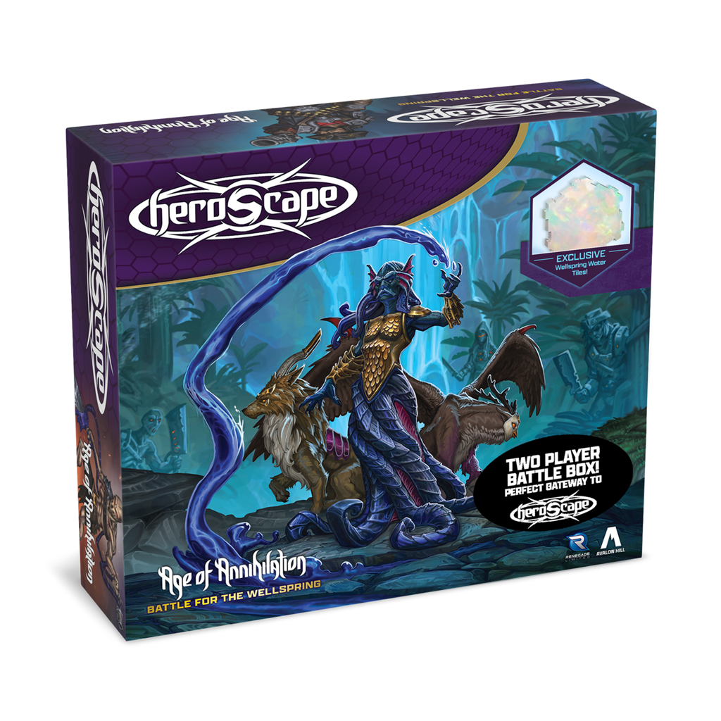 Heroscape: Striden för Wellspring Battle Box Renegade Game Studios
