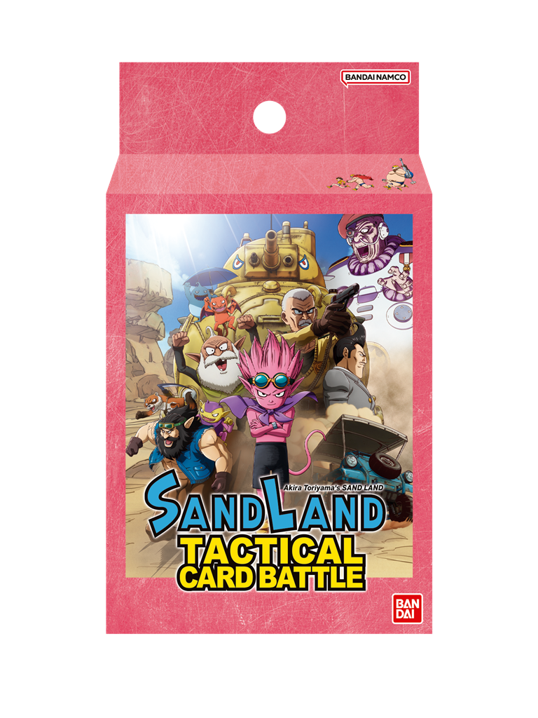 Sand Land Tactical Card Battle SL01 Deck Display (6 Däck) Bandai TCG