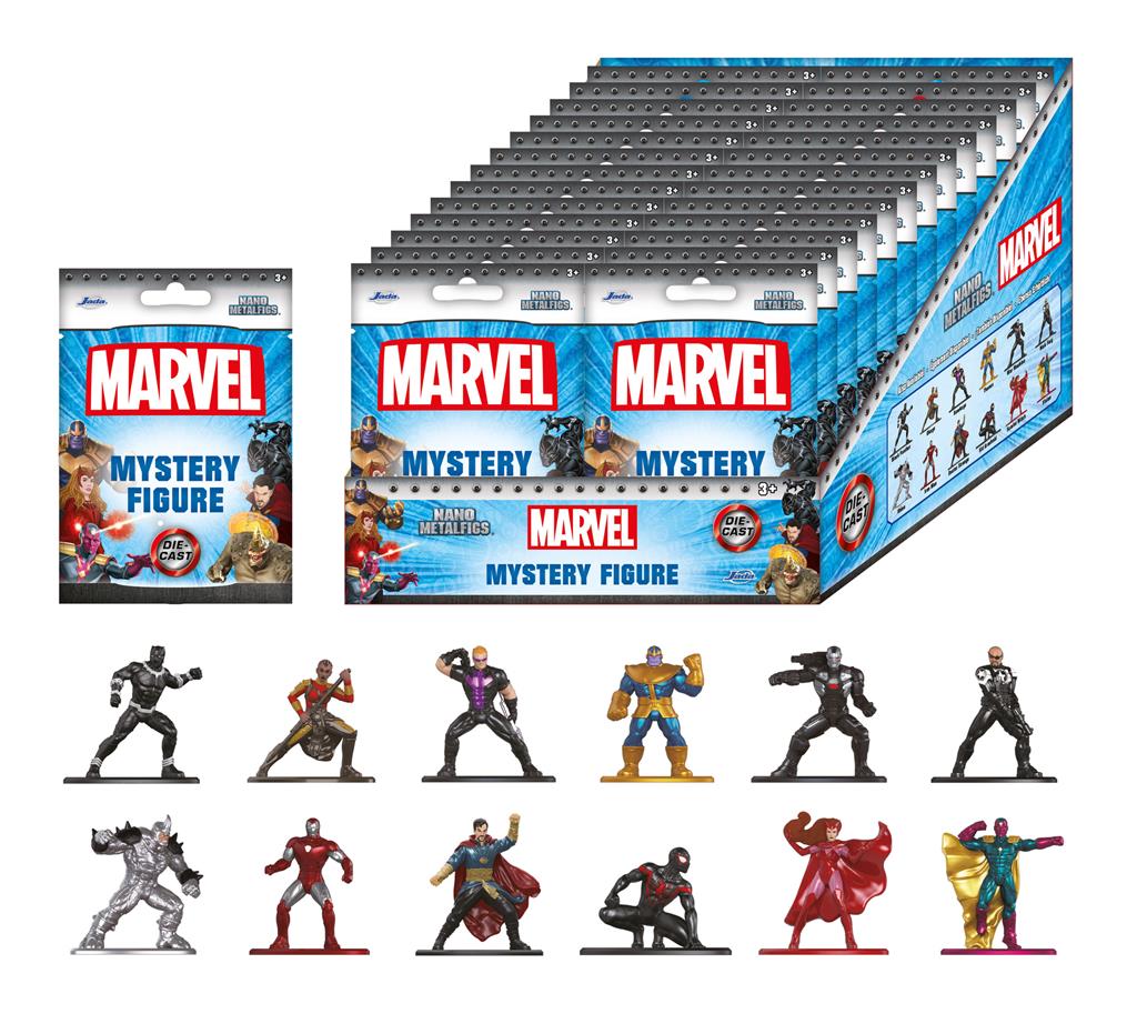 Marvel Blind Pack Nanofigs, 12-sort, Display (24) Simba Dickie Group