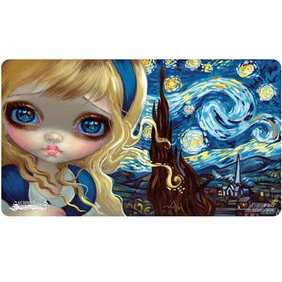 UP - Strangeling: Konst av Jasmine Becket-Griffith Spelmatta Stjärnig Natt Ultra Pro
