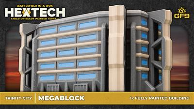 HexTech - Battlefield in a Box Terrain: Trinity City - Megablock (x1) Gale Force Nine